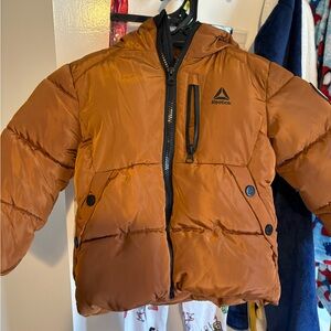 Reebok Kids Tan Puffer Jacket